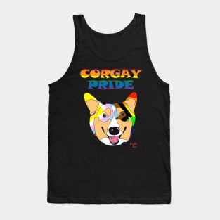 Bookie Boo the Corgi - Corgay Pride Tank Top